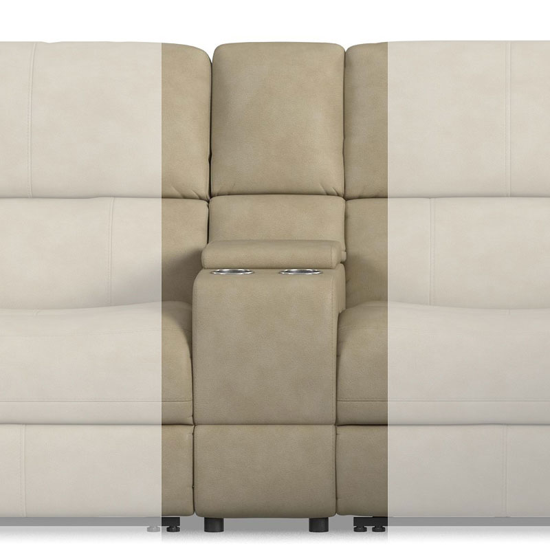 ① レオンシェリー Flexsteel 1041-6PC/946-72 Henry 6 Piece Sectional
