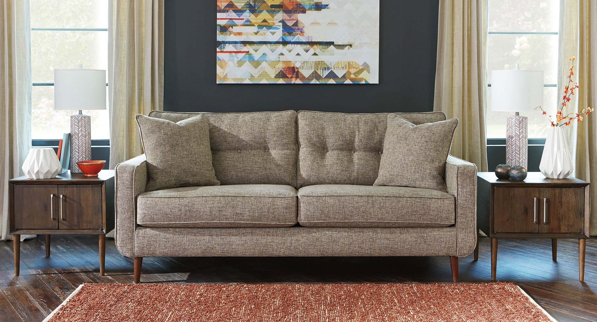 Chento Jute Sofa By Signature Design