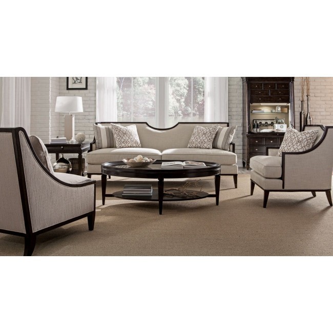 Intrigue Harper Ivory Living Room Set
