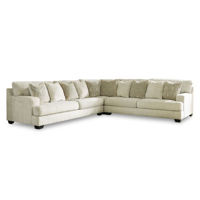 Rawcliffe Parchment 3-Piece Sectional