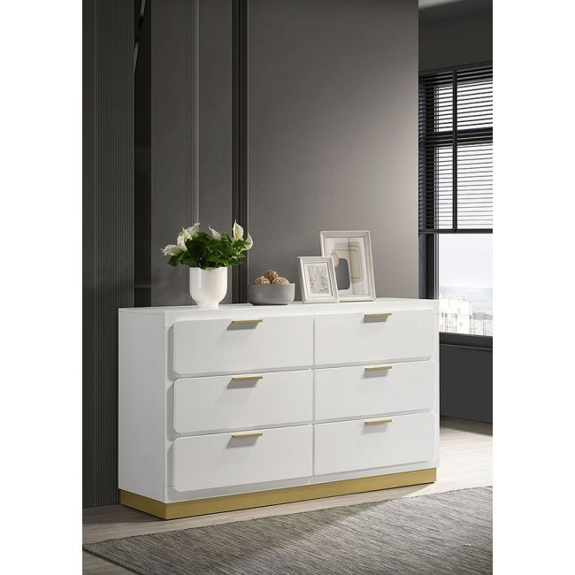 knee length dresses for ladies Buy Leona Dresser - White