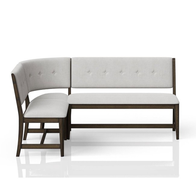 Dorval 3-Piece Corner Bench by Bernards | FurniturePick