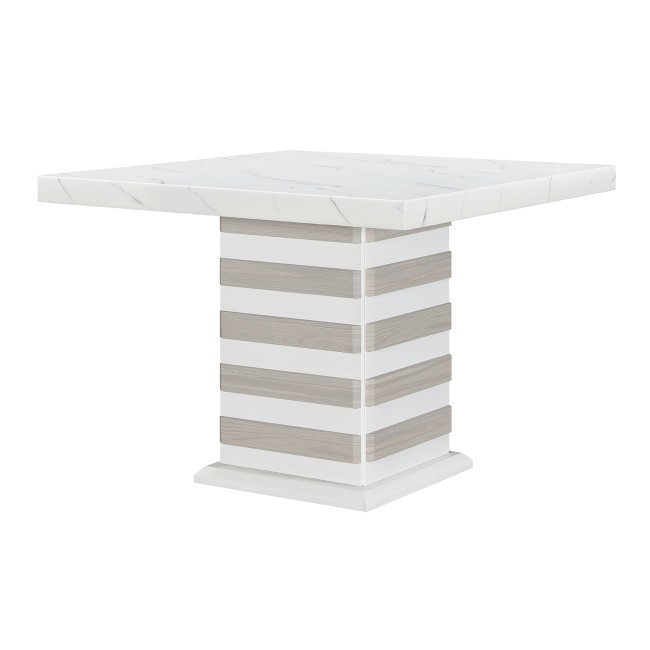 D2507 Counter Height Table w/ Hidden Storage