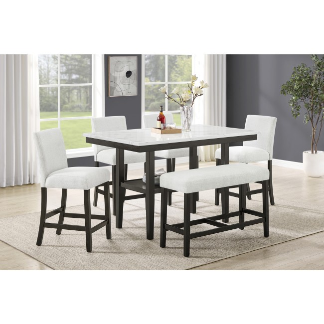 Carissa Counter Height Dining Room Set