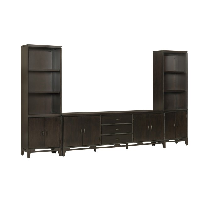 Sutton Entertainment Wall w/ 85 Inch Console