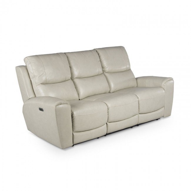 Laurel Power Reclining Sofa Ivory By