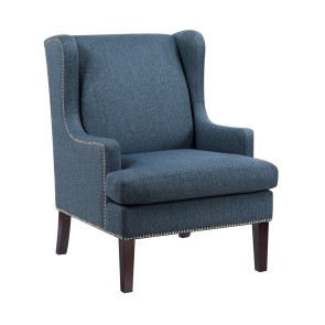 Myles Blue Accent Chair