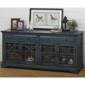 Craftsman 70 Inch Media Unit (Antique Blue)