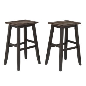 Ashford 30 Inch Saddle Stool (Set of 2)