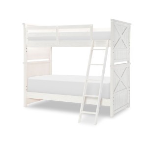 Flatiron Youth Twin over Twin Bunk Bed (Aged White)