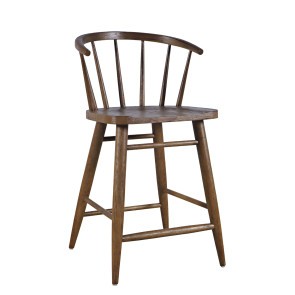 Fitz Counter Height Stool in Chestnut (Set of 2)