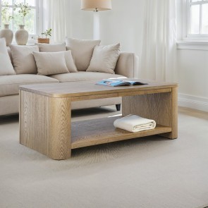 Janzen Cascade Oak Occasional Table Set