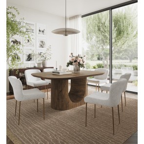 Luna Dining Room Set w/ Gibson Chairs