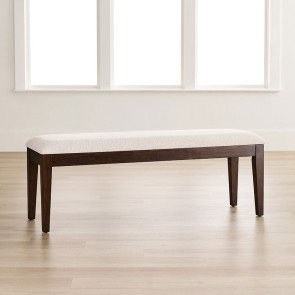 Kafe Upholstered Dining Bench (Mocha)