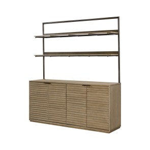 Lavoni Wheat Sideboard w/ Hutch