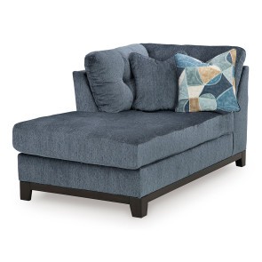 Maxon Place Navy Left Facing Corner Chaise