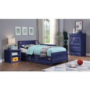 Cargo Youth Daybed Bedroom Set (Blue)