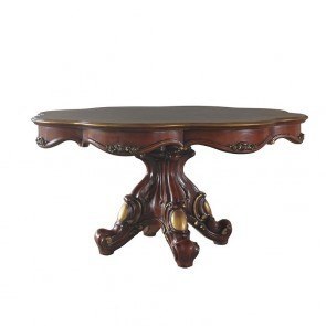 Picardy Round Dining Table (Honey Oak)