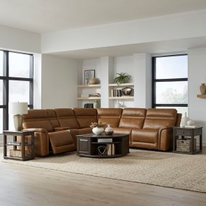 Cooper Camel Triple Zero Gravity Power Reclining Modular Sectional Set