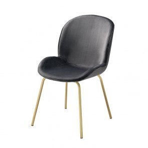 Chuchip Side Chair (Gray) (Set of 2)