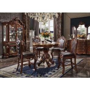 Picardy Counter Height Dining Room Set (Honey Oak)