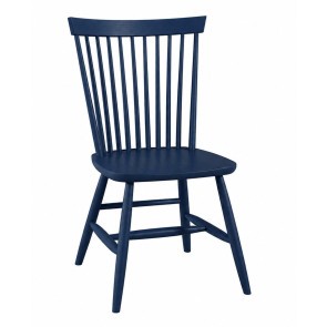 Tide and Timber Luxe Blue Oak Desk Chair