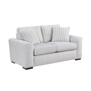 Athena Gray Loveseat