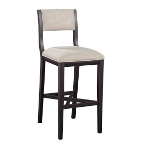 Barcelona Wood Barstool w/ Fabric