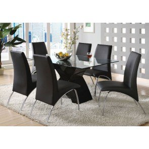 Wailoa Black Dining Room Set