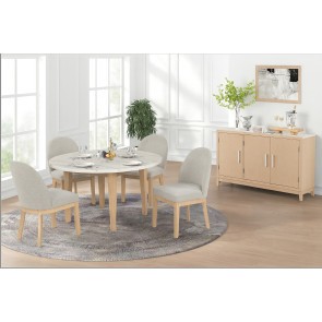 Essence Natural Round Dining Room Set