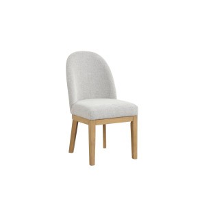 Essence Natural Upholstered Side Chair (Set of 2)