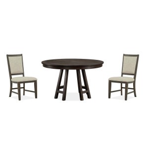 Westley Falls Round Dining Room Set w/ Step Up Chairs