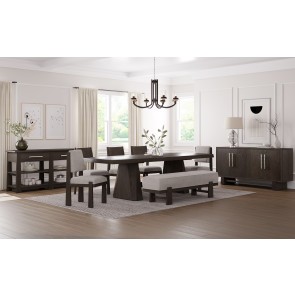 Tauren Extension Dining Room Set w/ Bench