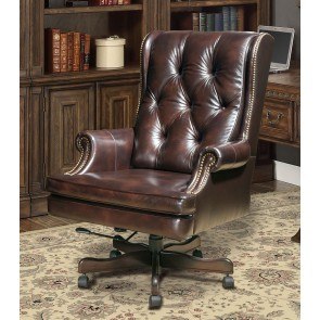 Prestige Havana Leather Desk Chair