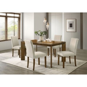 Paolino Antique Brown Dining Room Set