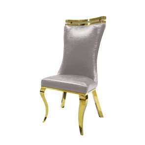 Palazzo Silver and Gold Side Chair (Set of 2)