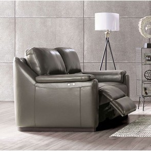 Altamura Power Reclining Loveseat (Gray)