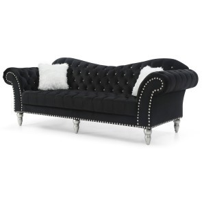 Wilshire Black Sofa