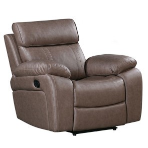 Theon Stokes Toffee Glider Recliner