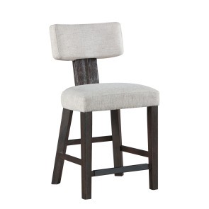 Oakley Black Counter Height Chair (Set of 2)