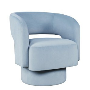 Sutton Blue Swivel Chair