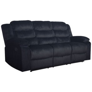 Willow Reclining Sofa (Black)