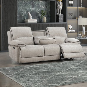 Camden Power Reclining Sofa w/ Power Headrests