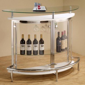 Contemporary Bar Unit (White)