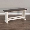 Carriage House Counter Height Breakfast Nook Set w/ Ladderback Barstool