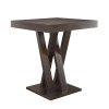 Crisscross Counter Height Dining Table