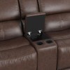 Beau Power Reclining Living Room Set w/ Power Headrests (Sable)