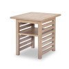 Edgewater Square End Table (Soft Sand)