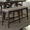 Double Brindge Counter Height Dining Room Set