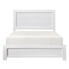 Corbin Youth Panel Bed (White)